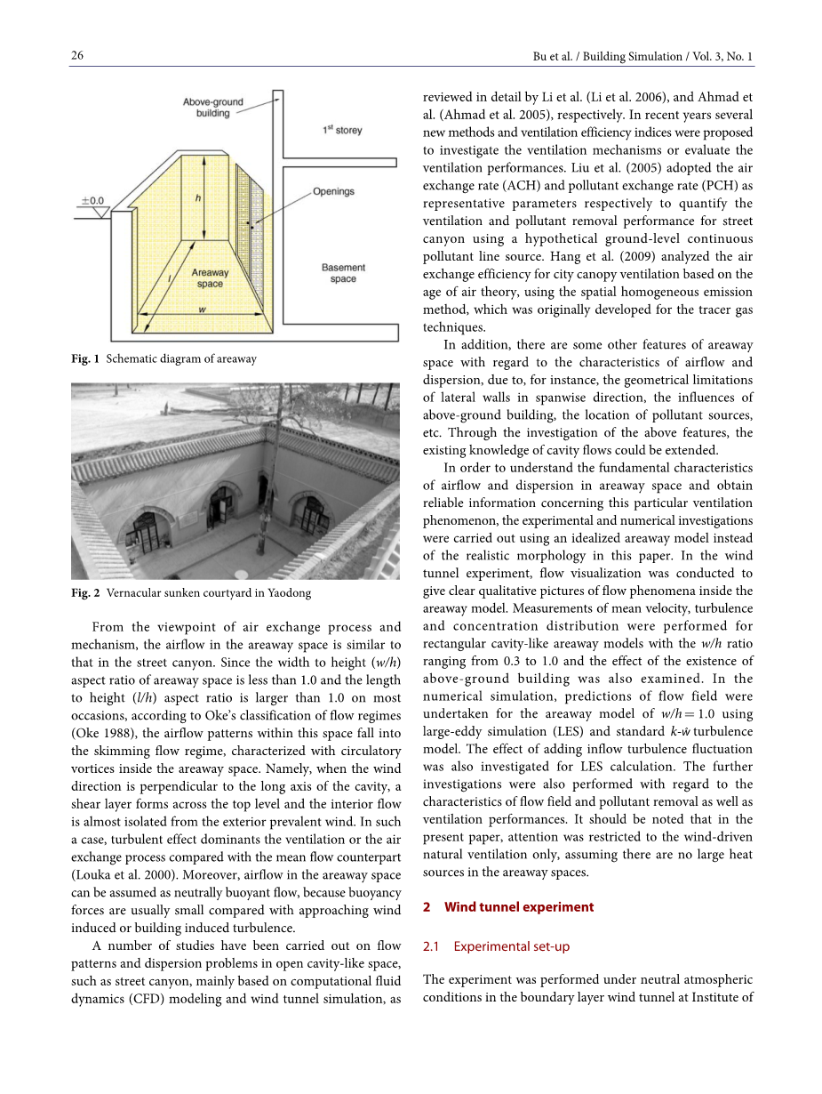 流场和污染物扩散在远距离的测量和数值模拟外文翻译资料 外文翻译网